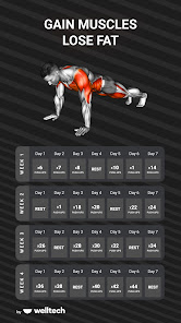 Muscle Booster Mod APK 2.11.0 (Free Subscription, Premium Unlocked) Gallery 0