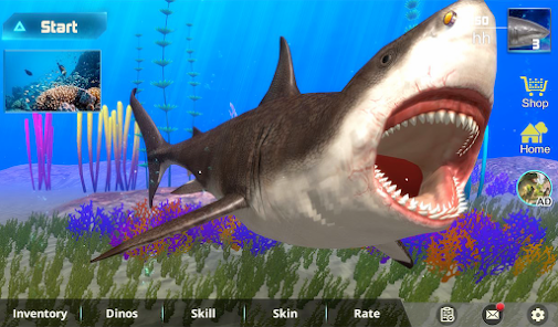 Megalodon Simulator Mod APK 1.1.7 (Unlimited money)(Free purchase)(Weak enemy)(Unlimited)(Invincible)(Mod speed) Gallery 9