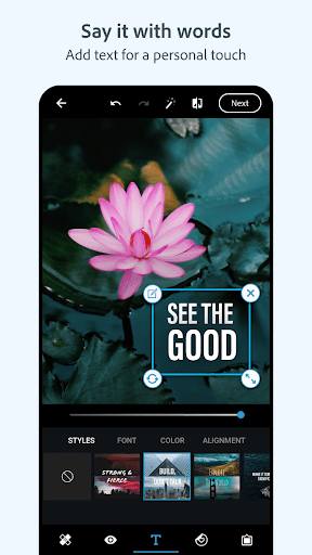 Adobe Photoshop Express APK v8.1.945 (MOD Premium Unlocked) Gallery 4