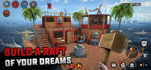 Raft Survival Ocean Nomad Simulator 1.205 MOD APK free shopping Gallery 8