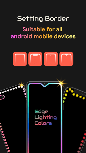 Edge Lighting Colors – Round Colors Galaxy Mod Apk 12 (Unlocked)(Premium) Gallery 5