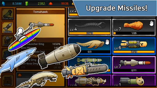 VIP Missile Dude RPG tapshot 99 MOD APK Free shopping Gallery 5