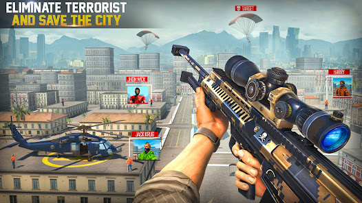 Sniper Shooting 2022 MOD APK v3.53.1 (Unlimited Coins, Premium Unlocked)