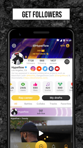 Rap Fame Rap Music Studio with beats & vocal FX v2.81.2 APK MOD Premium Unlocked Gallery 6