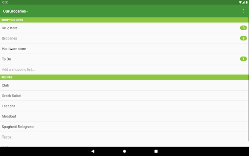 Our Groceries Shopping List Mod Apk 4.2.1 (Premium) Gallery 10