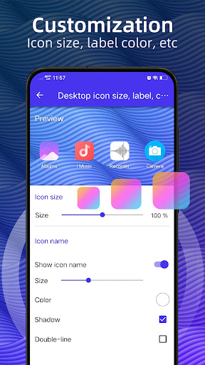 Pie Launcher version 2022 Mod Apk 11.5 (Unlocked)(Premium) Gallery 4