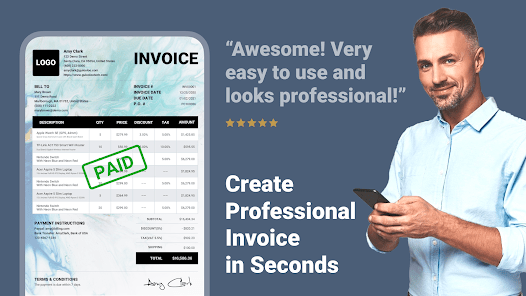 My Invoice Generator & Invoice MOD apk (Unlocked)(VIP) v1.01.70.0923 Gallery 0