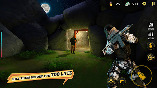 FPS Offline Gun Shooting Games MOD apk (God Mode)(Weak enemy) v5.3 Gallery 6