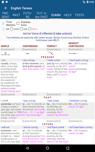 English Tenses Mod Apk 7.4 (Patched) Gallery 9