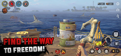 Raft Survival Ocean Nomad Simulator 1.205 MOD APK free shopping Gallery 7