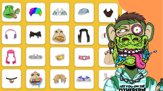 Bored Ape Creator Mod APK 1.1.6 (Unlimited money)