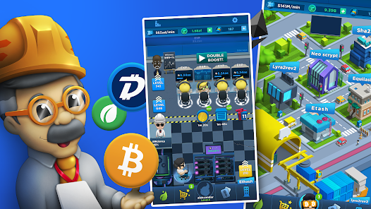 Crypto Idle Miner: Play & Earn MOD apk v1.9.7 Gallery 0