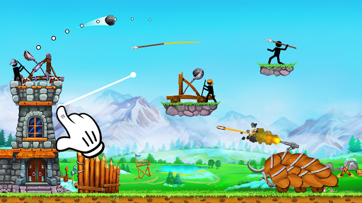 The Catapult 2 Stickman game v6.0.1 MOD APK Unlimited Money