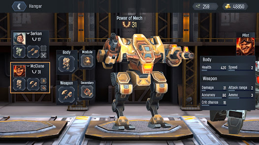 Concern: Mech Tactics Mod APK 1.11.40 (Mod Menu)(God Mode)(High Damage)(Invincible) Gallery 3