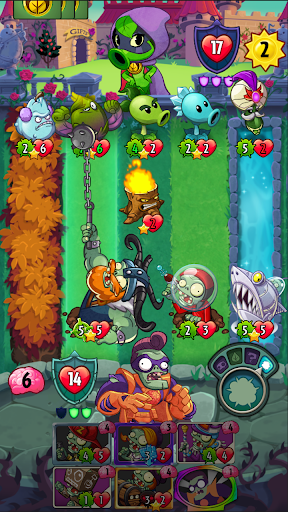 Plants vs. Zombies Heroes 1.36.42 MOD Unlimited Heart/Sun Gallery 6