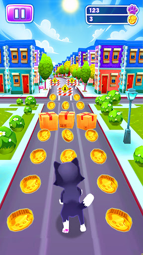 Cat Run: Kitty Runner Game Mod Apk 1.7.7 (Unlimited money) Gallery 0