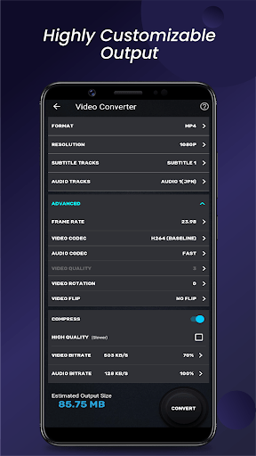 Video Converter, Compressor MP4, 3GP, MKV,MOV, AVI Mod Apk 0.7.7 Gallery 2