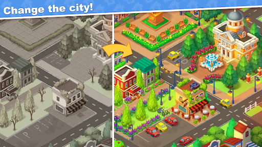 Town Blast Toon Characters & Puzzle Games v0.33.0 MOD APK Unlimited Money Gallery 4