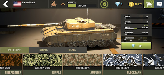 War Machines：Tanks Battle Game MOD apk v6.20.2 Gallery 8