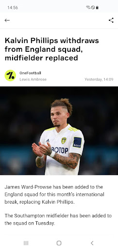 OneFootball Soccer News v14.18.0 APK MOD Extra/ADFree Gallery 6