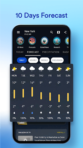 1Weather Forecasts & Radar Mod Apk 5.3.1.1 (Unlocked)(Pro) Gallery 6