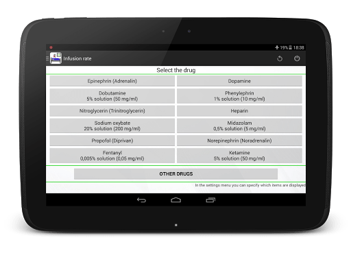 Infusion rate calculator PRO 5.0 Gallery 9