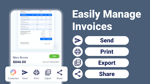 My Invoice Generator & Invoice MOD apk (Unlocked)(VIP) v1.01.70.0923 Gallery 3