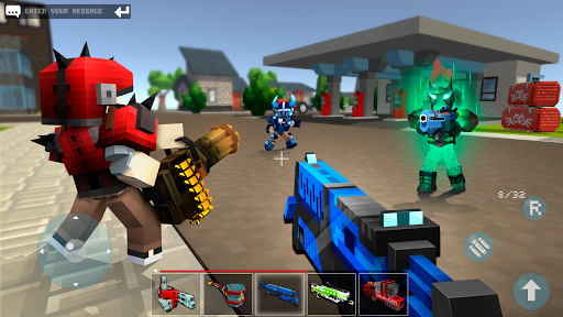 Mad GunZ shooting games online v2.3.3 MOD APK Unlimited Ammo Gallery 3