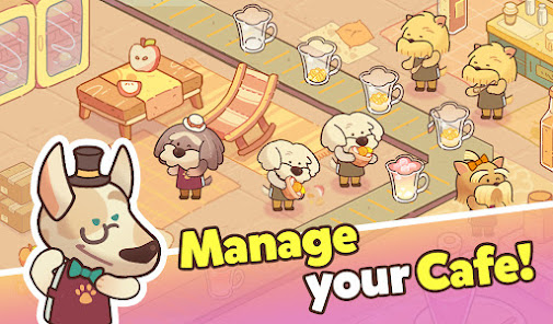 Dog Cafe Tycoon Mod APK 1.0.26 (Unlimited money)(Mod Menu) Gallery 1