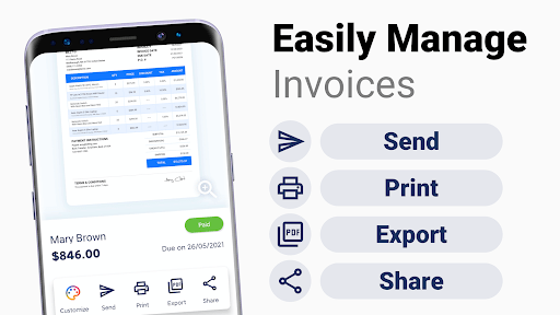 Invoice Maker – Easy Estimate Maker & Invoice App Mod Apk 1.01.47.0316 Gallery 2