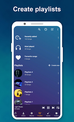 Music Player Mod Apk 4.3.5 (Unlocked)(Premium) Gallery 4