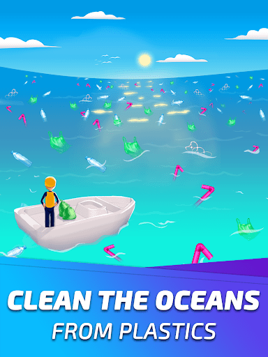 Idle Ocean Cleaner Eco Tycoon Mod Apk 1.13.1 Gallery 8