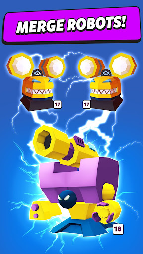 Merge Tower Bots MOD APK 4.4.5 Unlimited Money Gallery 2