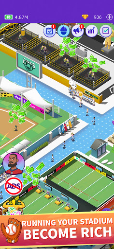 Idle GYM Sports Fitness Workout Simulator Game 1.79 MOD APK Free Shopping Gallery 1