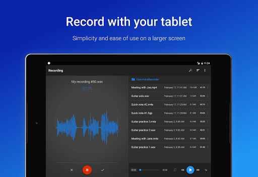 Easy Voice Recorder Pro 2.7.7 (MOD, Paid) Gallery 10