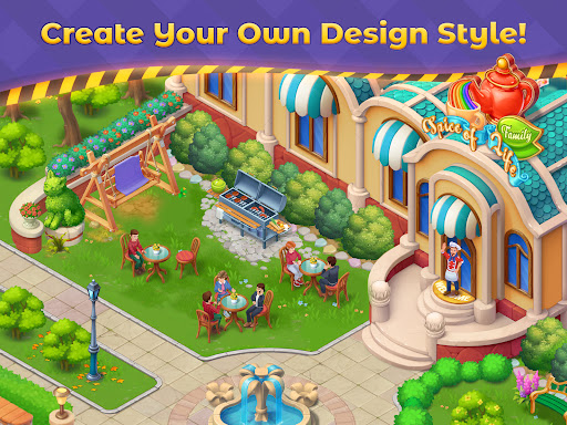 Grand Cafe Story－Match-3 Mod Apk 2.0.43 (Unlimited money) Gallery 10