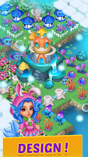 Merge Mermaids-design home&create magic fish life. Mod Apk 2.19.0 Gallery 5