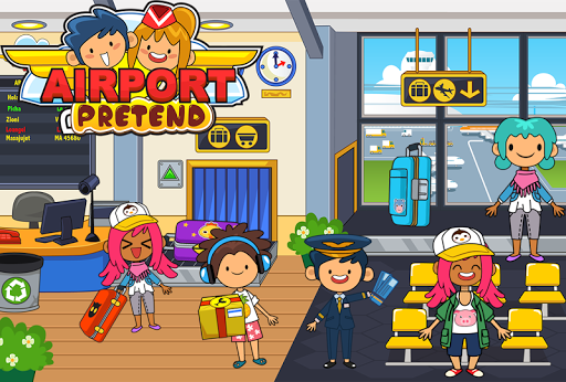 My Pretend Airport Travel Town Mod Apk 2.9 (Remove ads) Gallery 2