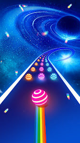 Dancing Road: Color Ball Run APK v1.14.0 MOD (Unlimited Hearts) Gallery 1