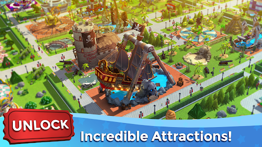 RollerCoaster Tycoon Touch Mod Apk 3.23.3 (Money) + Data Gallery 3