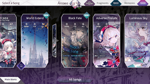 Arcaea MOD APK v3.12.2 (Unlocked) Gallery 3