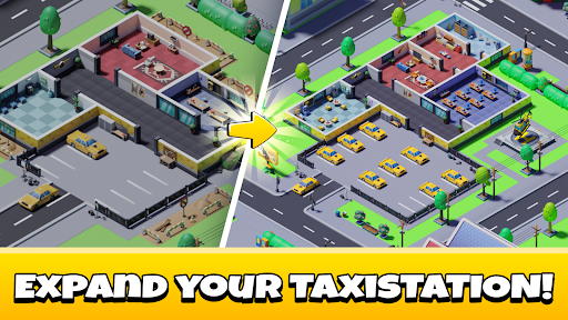 Idle Taxi Tycoon Mod Apk 1.1.2 (Unlimited money)(Infinite) Gallery 1