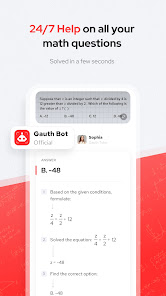 Gauthmath Mod APK 1.15.5 (Unlimited tickets, money) Gallery 4