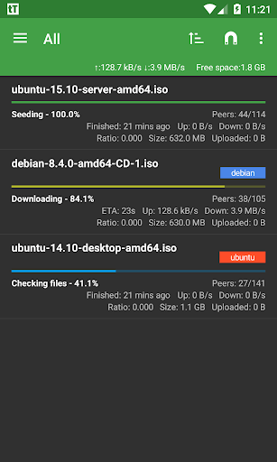 tTorrent – ad free Apk 1.6.4 (Paid) Gallery 2