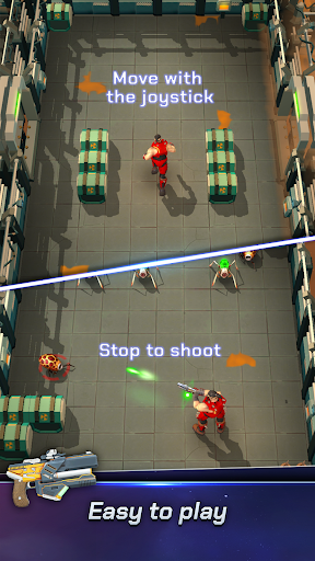 Spacelanders SciFi Shooter 1.5.19 MOD APK High Damage/Immortality