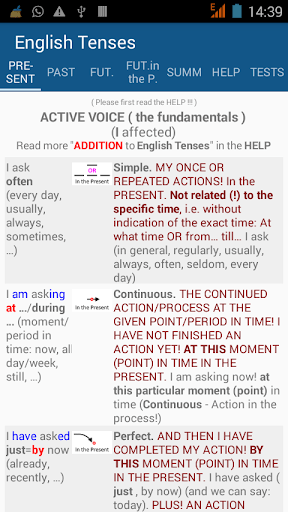 English Tenses Mod Apk 7.4 (Patched) Gallery 0