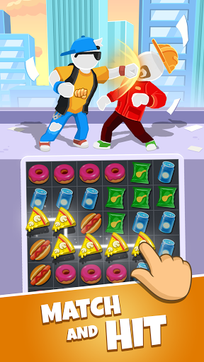 Match Hit Puzzle Fighter MOD APK 1.6.2 (Unlimited HP) Gallery 1