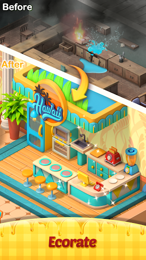 Merge Cooking:Theme Restaurant Mod Apk 1.0.05 (Unlimited money)