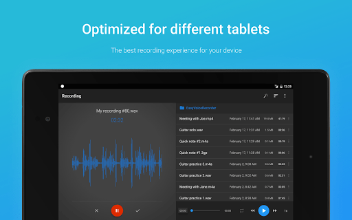 Easy Voice Recorder Pro 2.7.7 (MOD, Paid) Gallery 9