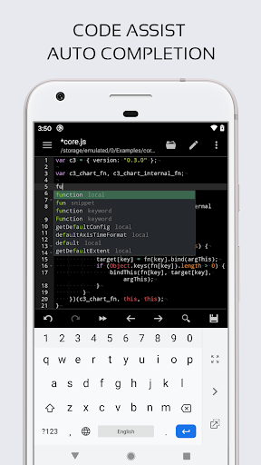 Code Editor – Compiler & IDE Mod Apk 0.7.2 Gallery 1